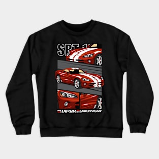 Iconic Viper SRT 10 Car Crewneck Sweatshirt